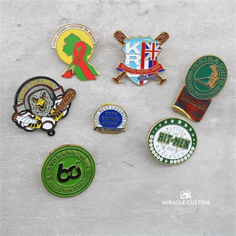 custom lapel pins without minimum.